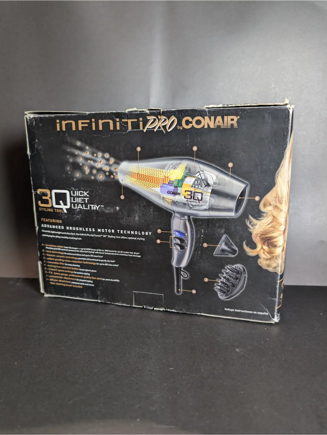 InfinitiPro by Conair® 3Q™ Brushless Motor Styling Tool