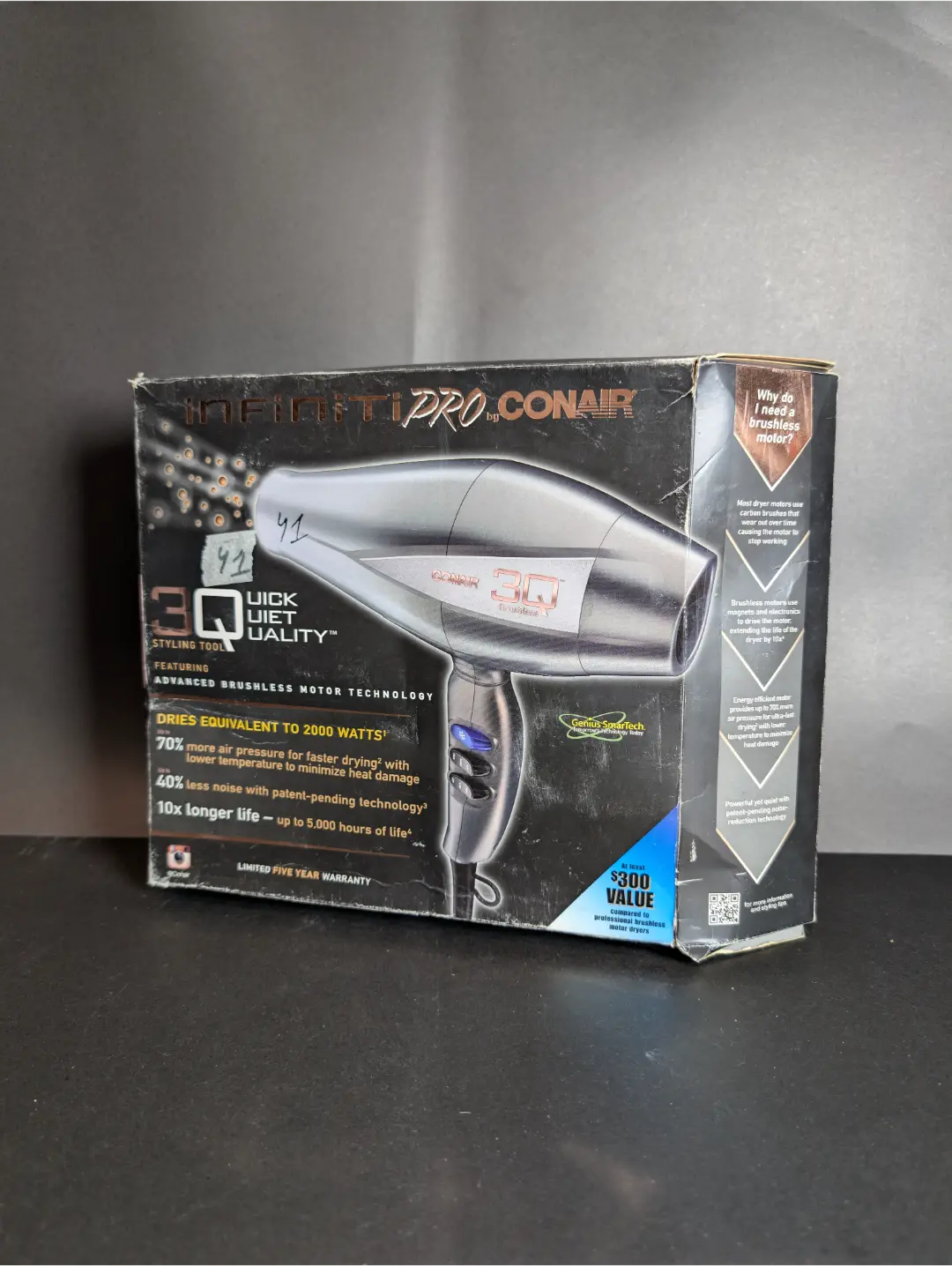 InfinitiPro by Conair® 3Q™ Brushless Motor Styling Tool