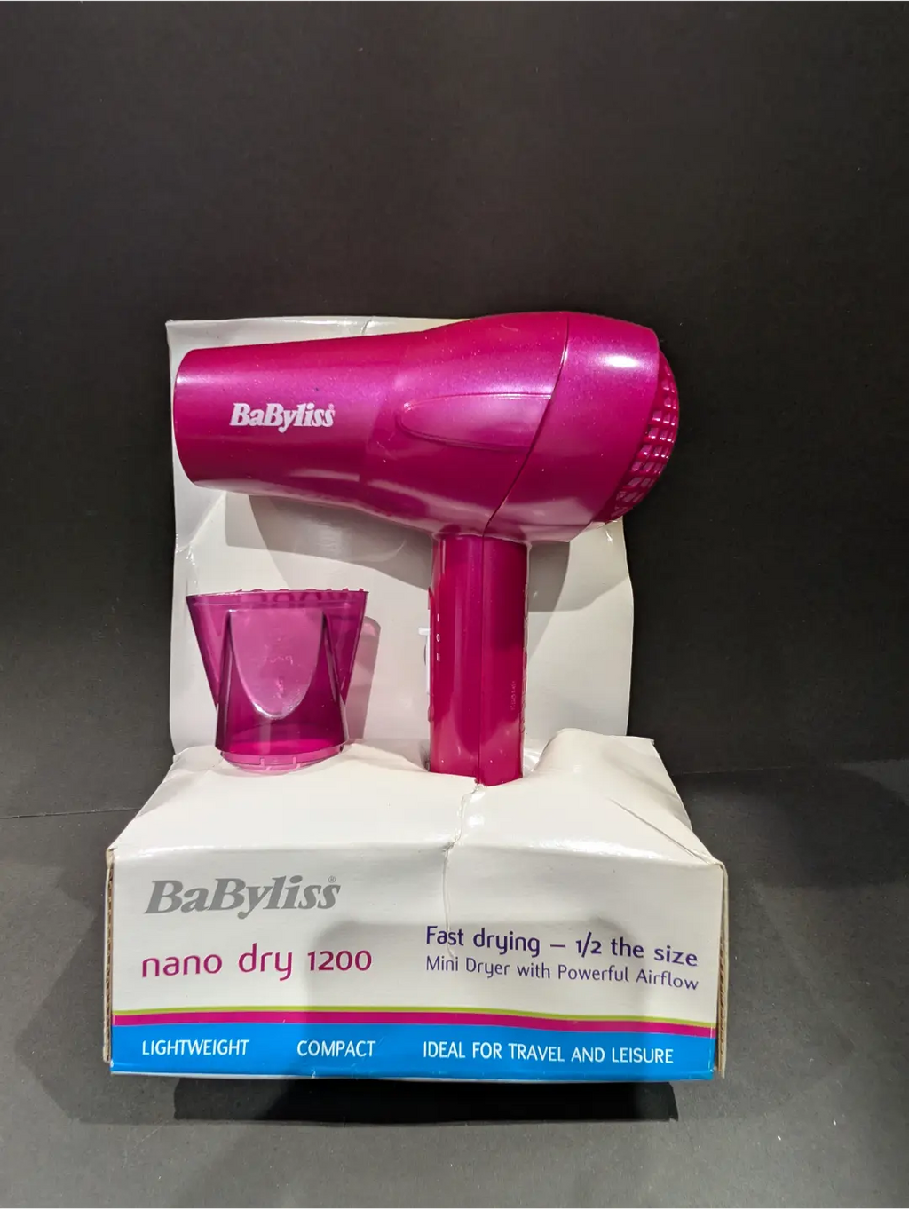 BaByliss Neno Dry 1200 Dryer | Dual Voltage