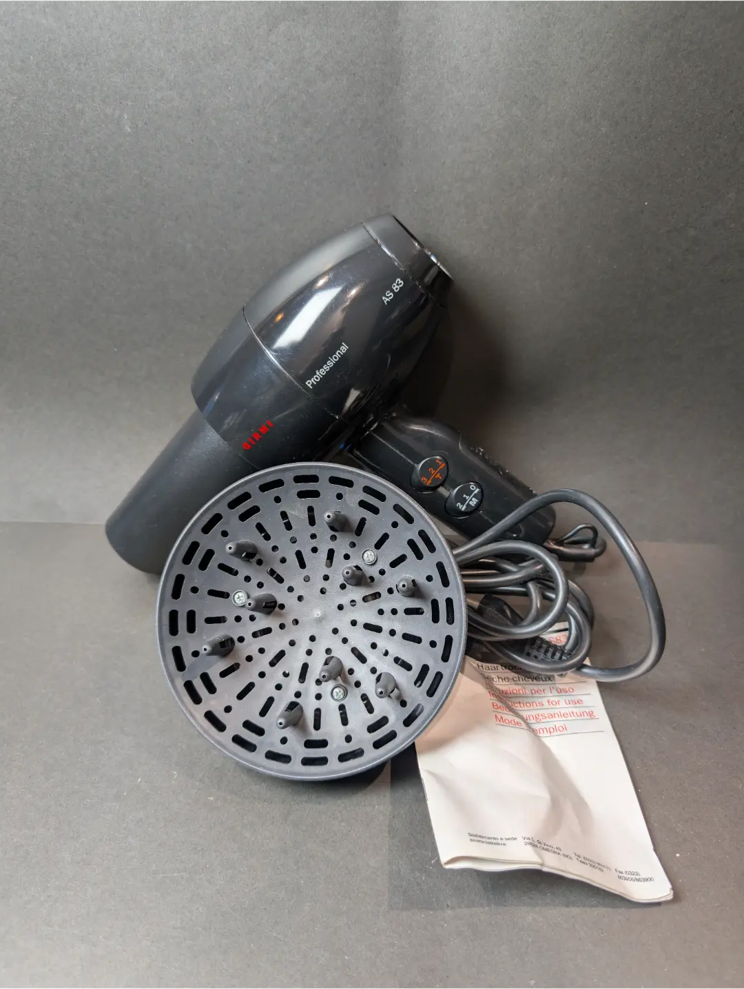 Girmi GIR Professional Dryer Made in ITALY