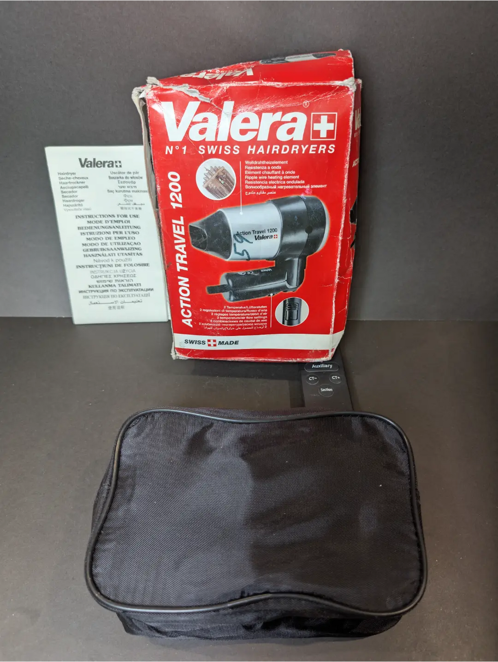 Valera Action Travel 1200 Dryer - Swiss Made