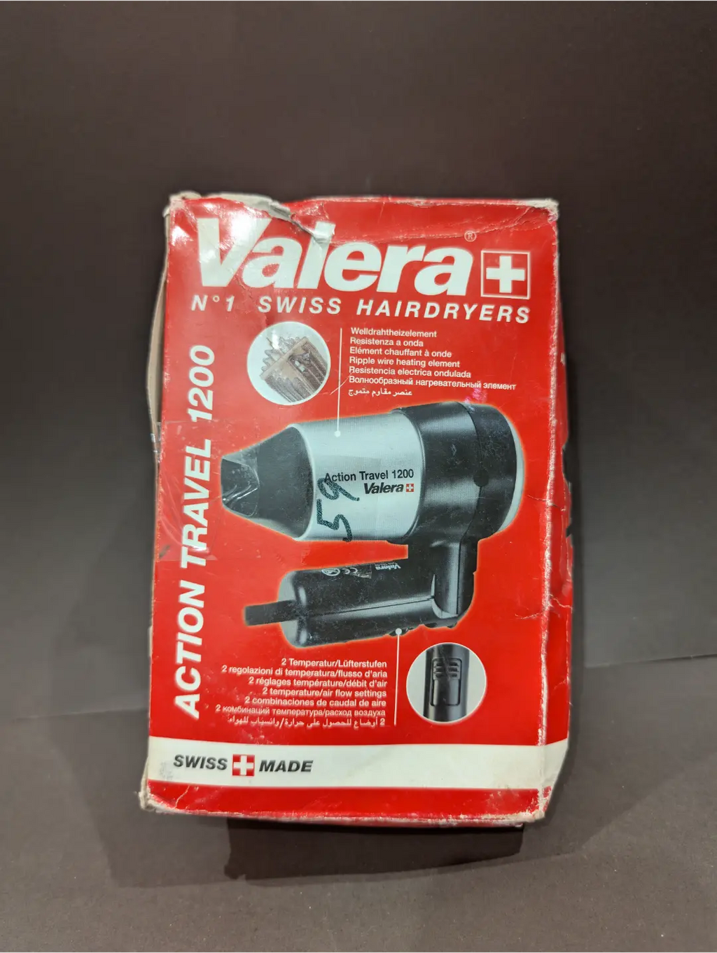 Valera Action Travel 1200 Dryer - Swiss Made