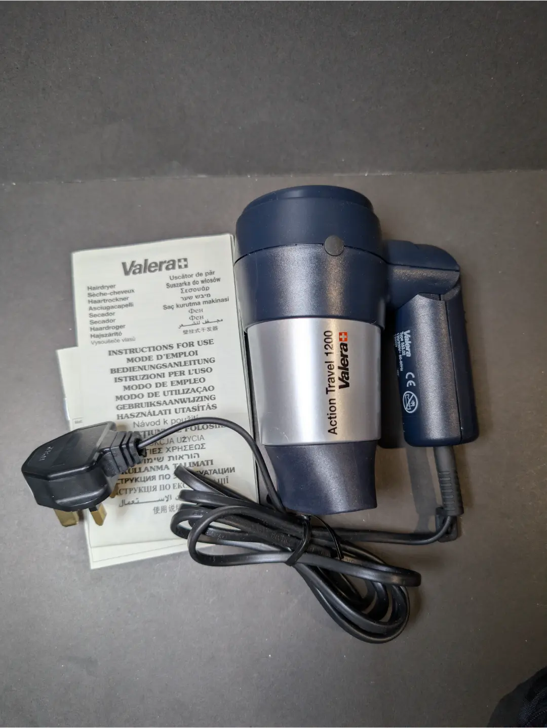 Valera Action Travel 1200 Dryer - Swiss Made