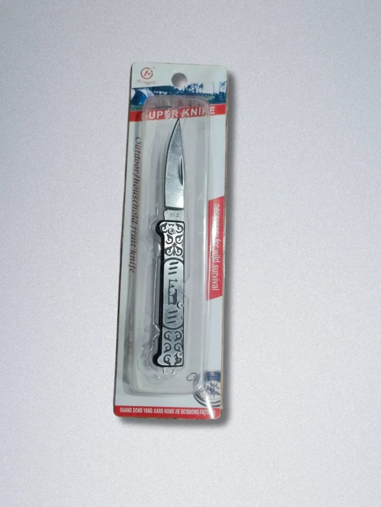 Stainless Steel Pocket Knife with Folding Blade | 512