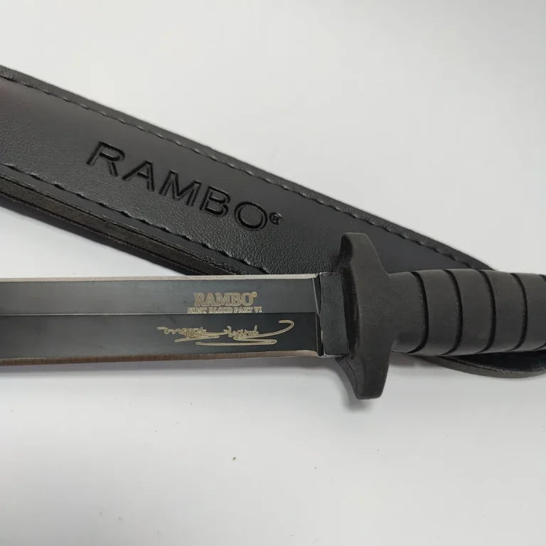 Rambo “First Blood Part VI” Signature Knife – Sylvester Stallone Edition with Sheath