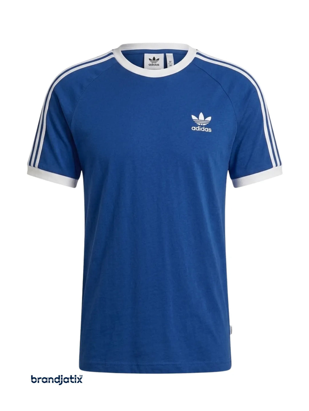 Adidas 3 Strips Men's T Shirt-Blue