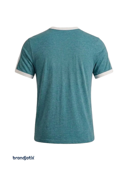 Adidas 3 Strips Men's T Shirt-Green
