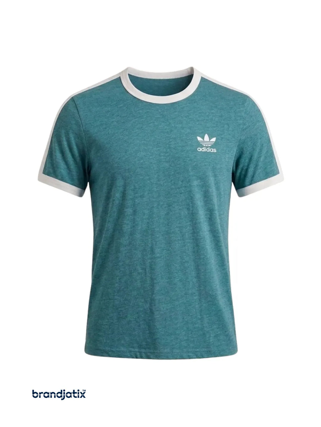 Adidas 3 Strips Men's T Shirt-Green