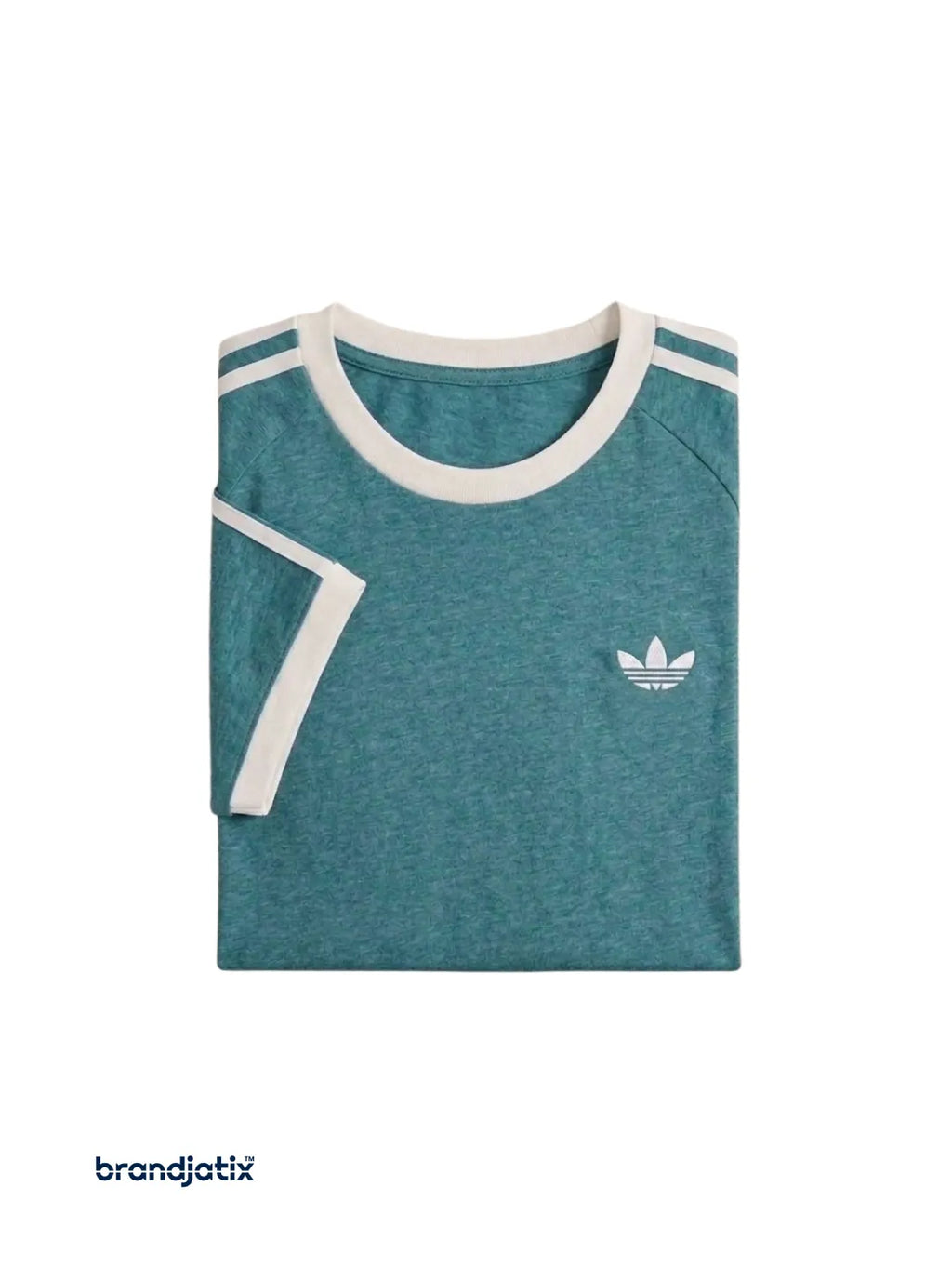 Adidas 3 Strips Men's T Shirt-Green