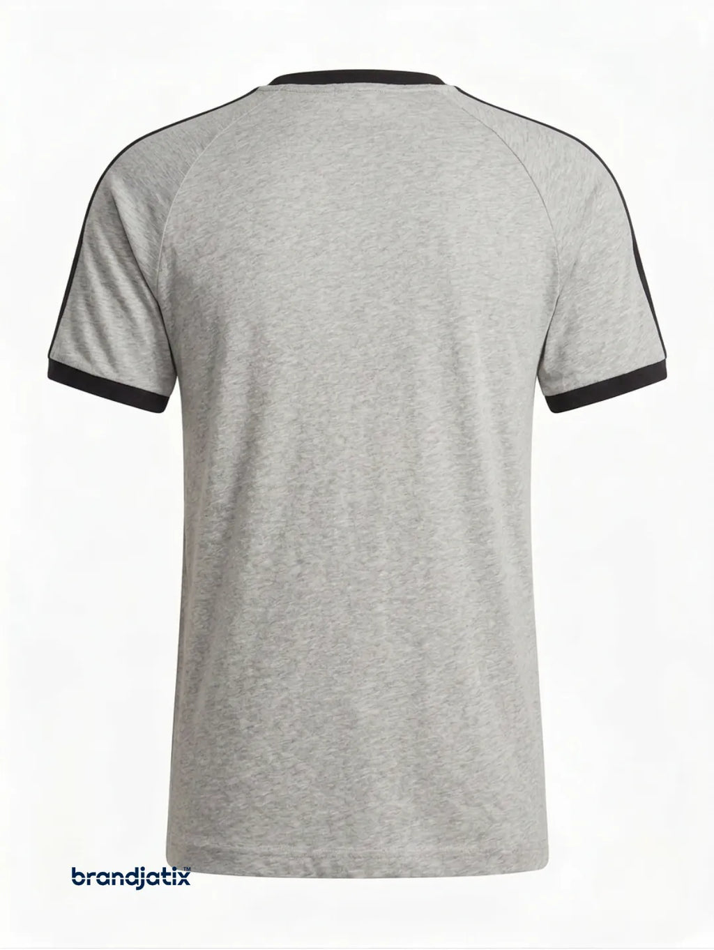 Adidas 3 Strips Men's T Shirt-Grey