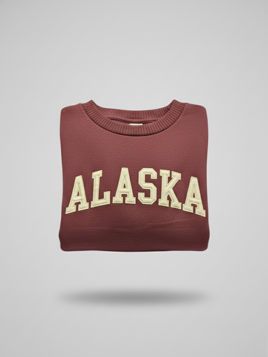 Women's Fleece Sweatshirt Maroon