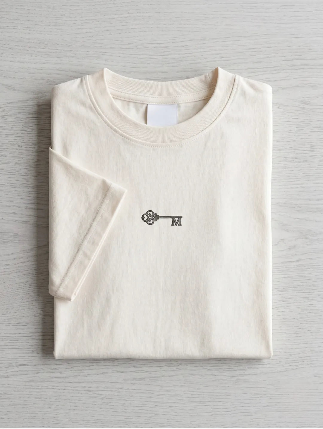 Amicci Men’s Loose Fit T-Shirt – Off White
