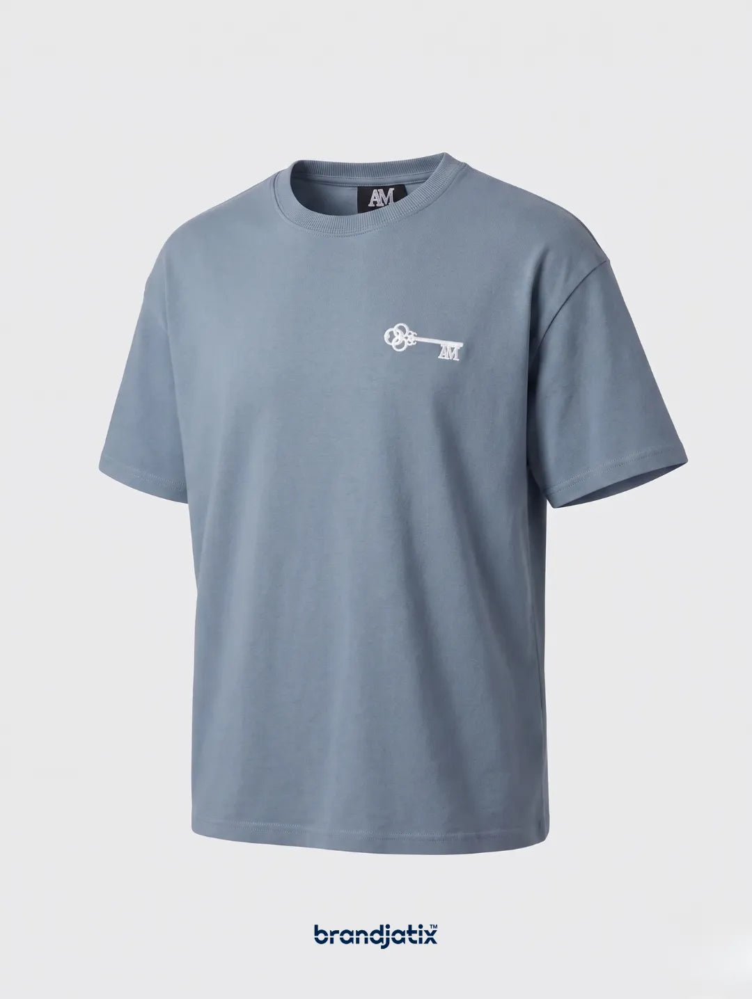 Amicci Men’s Loose Fit T-Shirt – Sky Blue