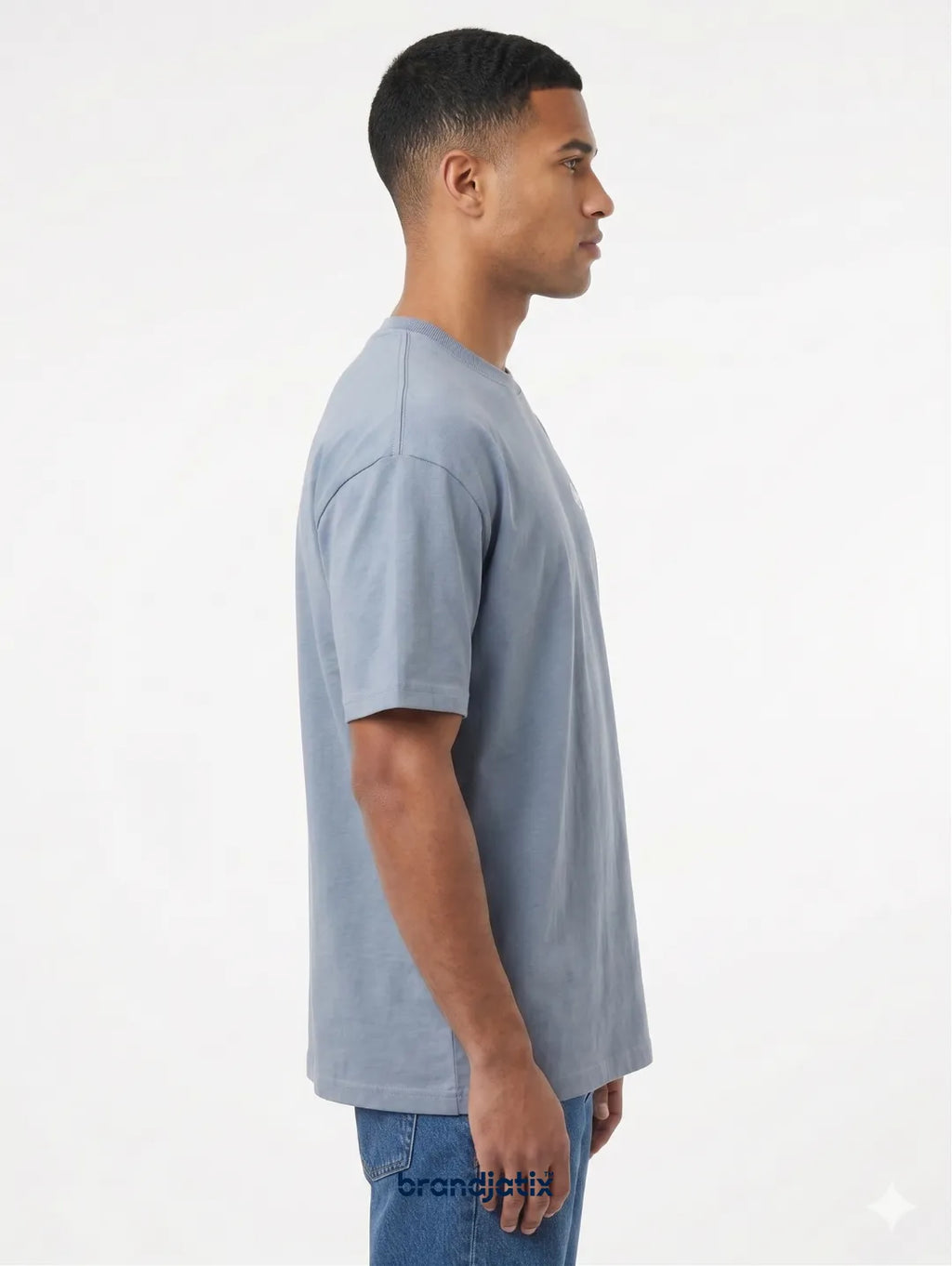Amicci Men’s Loose Fit T-Shirt – Sky Blue