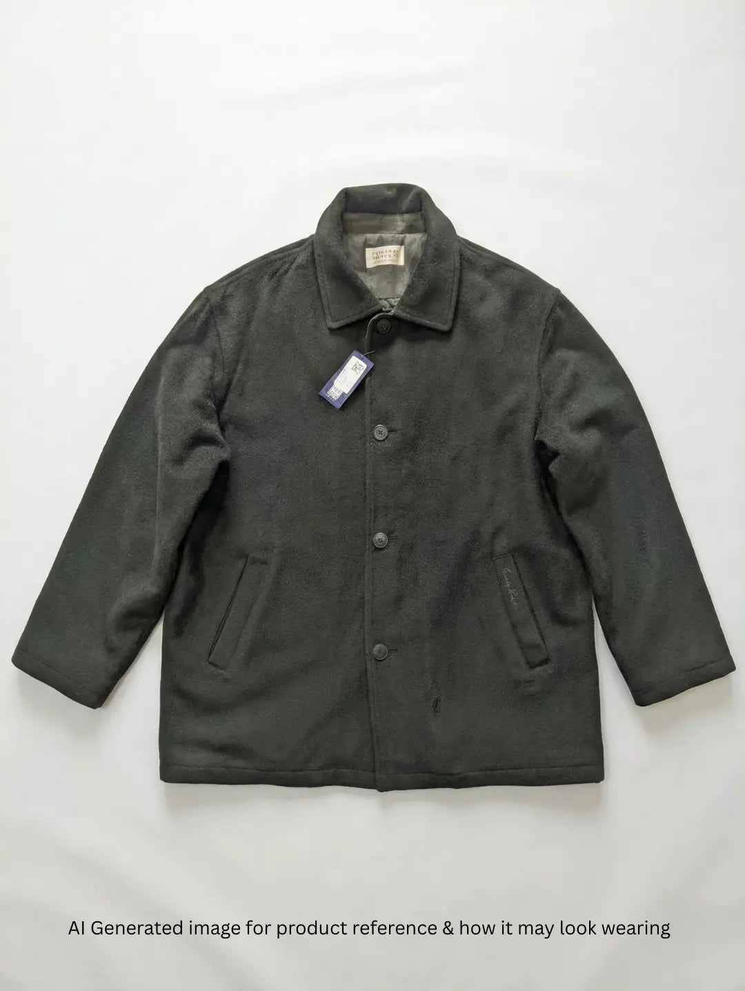 Armold Palamer Men Mid Long Coat