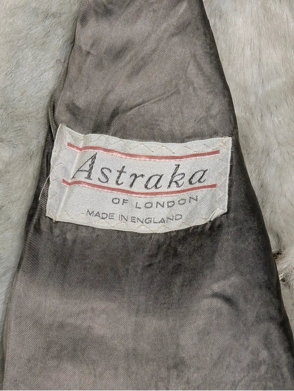 Astraka Women Skin Fur Mid Long Coat