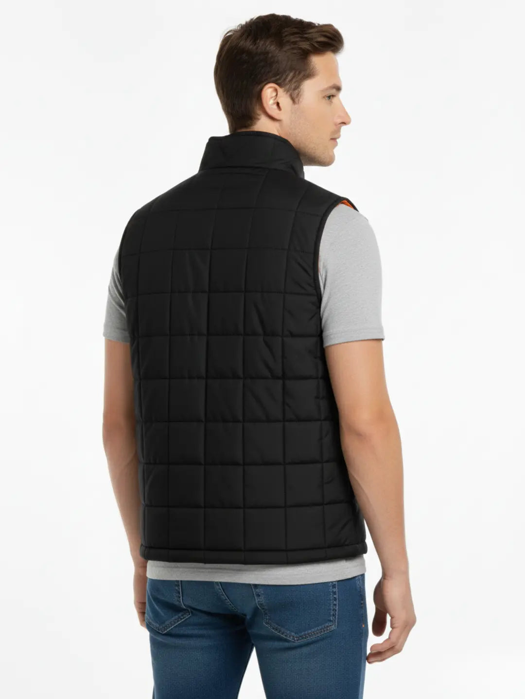 Men's Sleeveless Puffer Jacket by JB