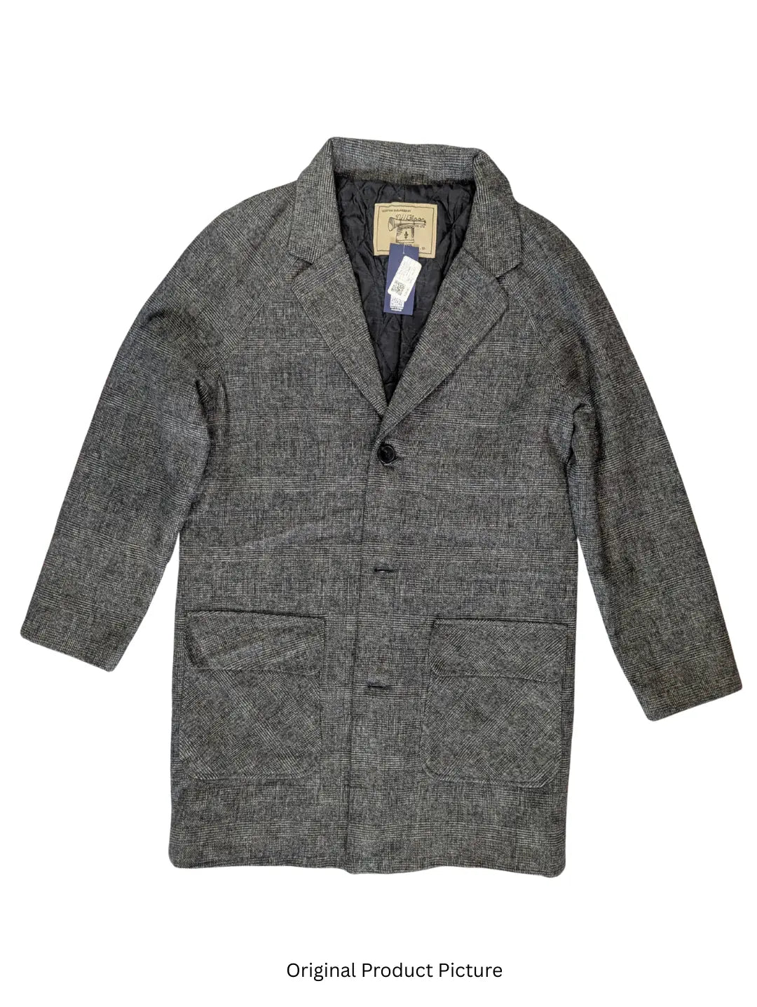 Custome Tailored Men Mid Long Coat
