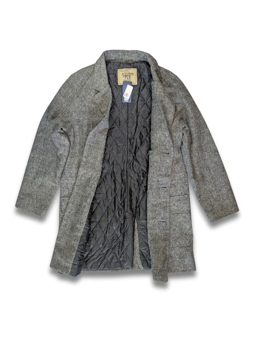 Custome Tailored Men Mid Long Coat