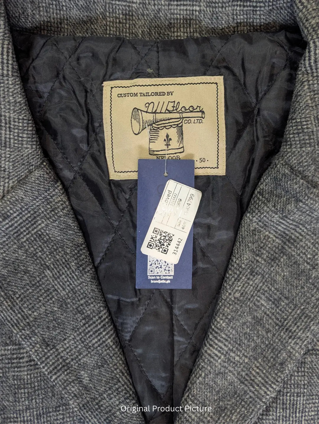 Custome Tailored Men Mid Long Coat