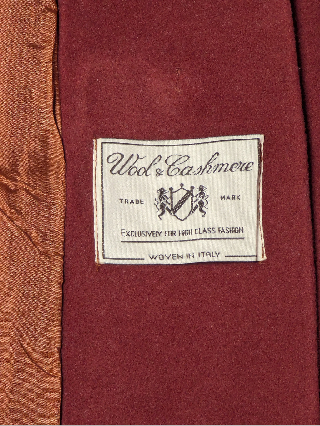 Delia Women's Wool Long Coat - Woven in Italy