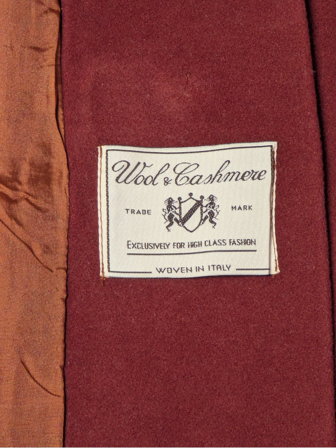 Delia Women's Wool Long Coat - Woven in Italy