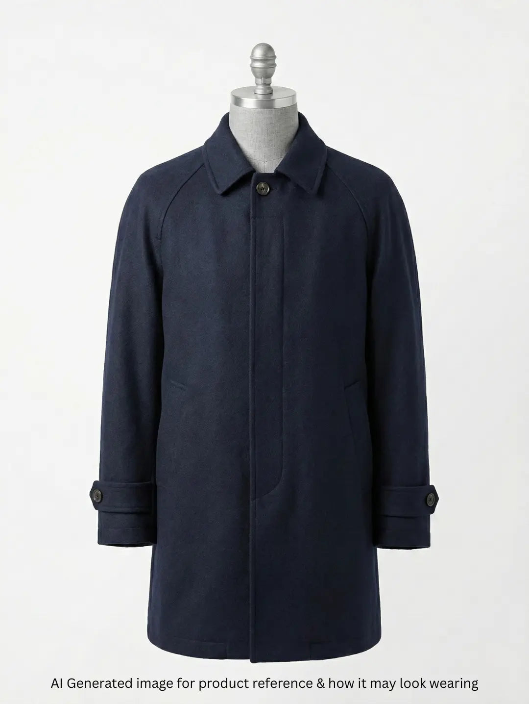 Ecru Men Short Coat