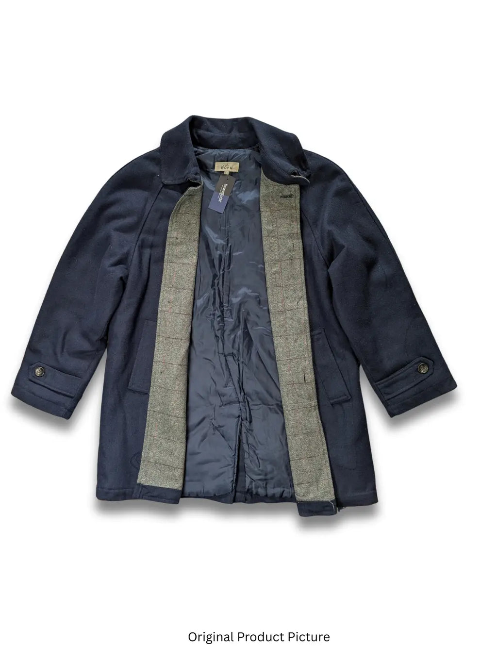 Ecru Men Short Coat