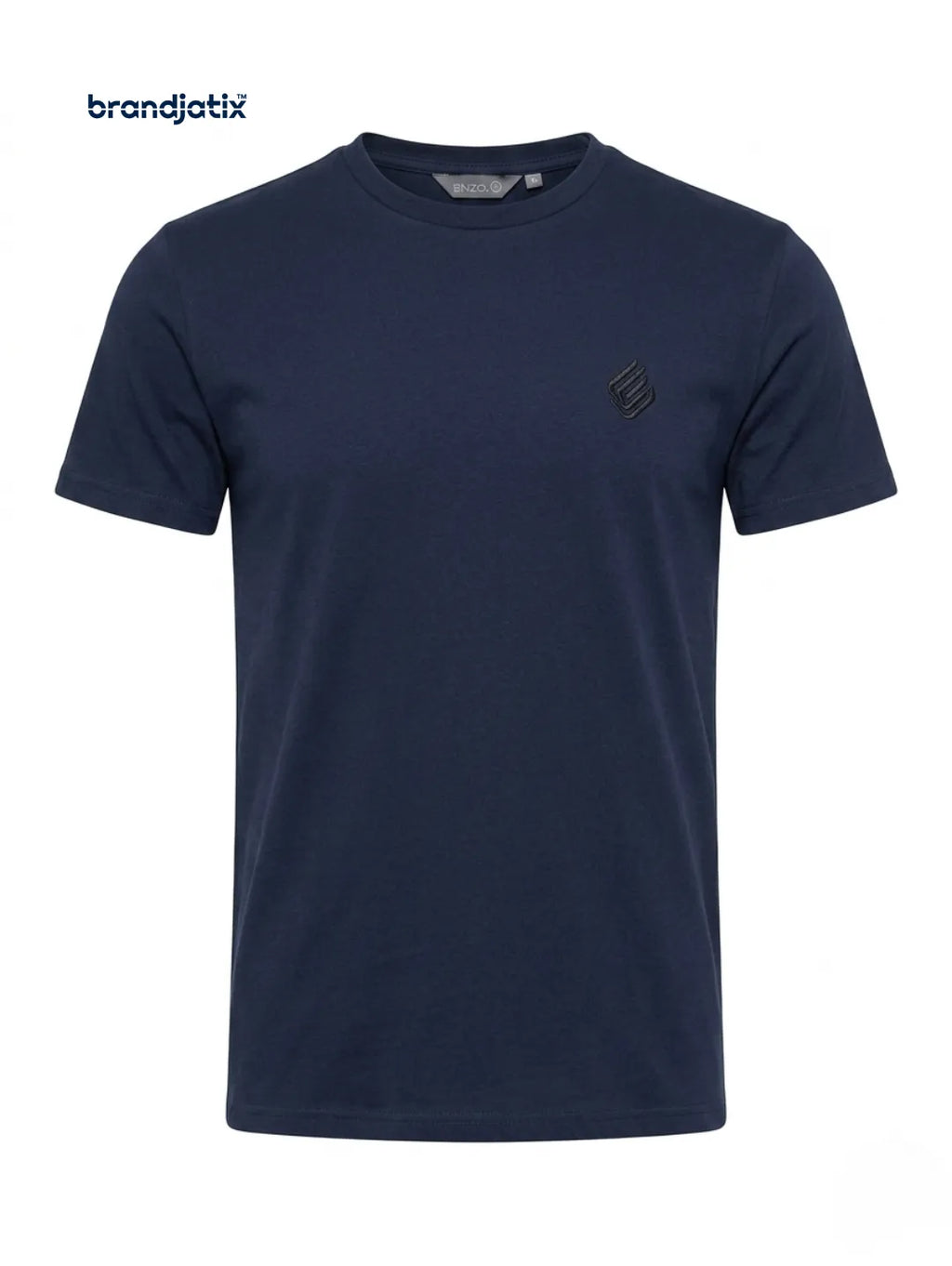 Enzo Men’s Regular fit T-Shirt – Navy Blue
