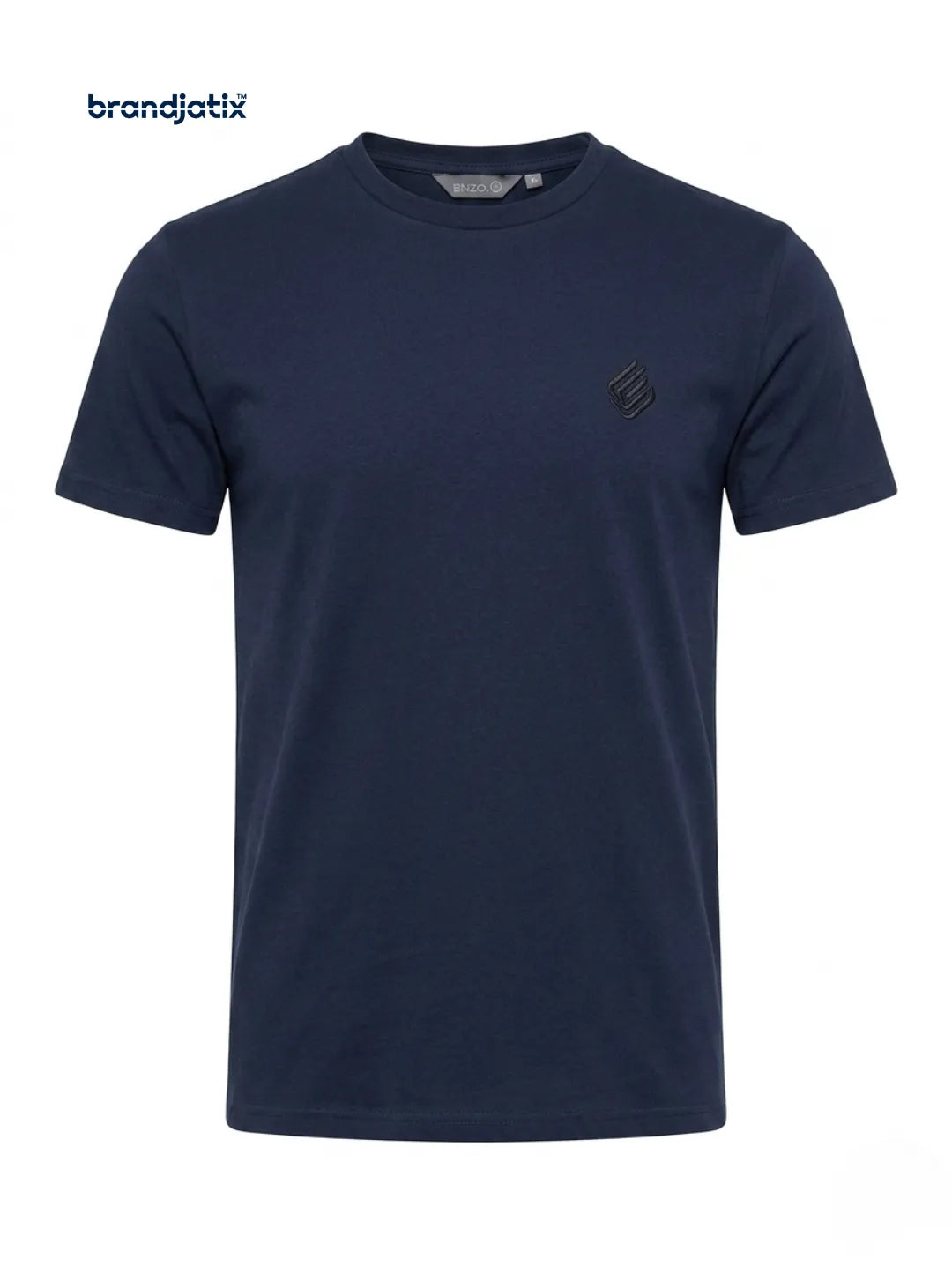 Enzo Men’s Regular fit T-Shirt – Navy Blue