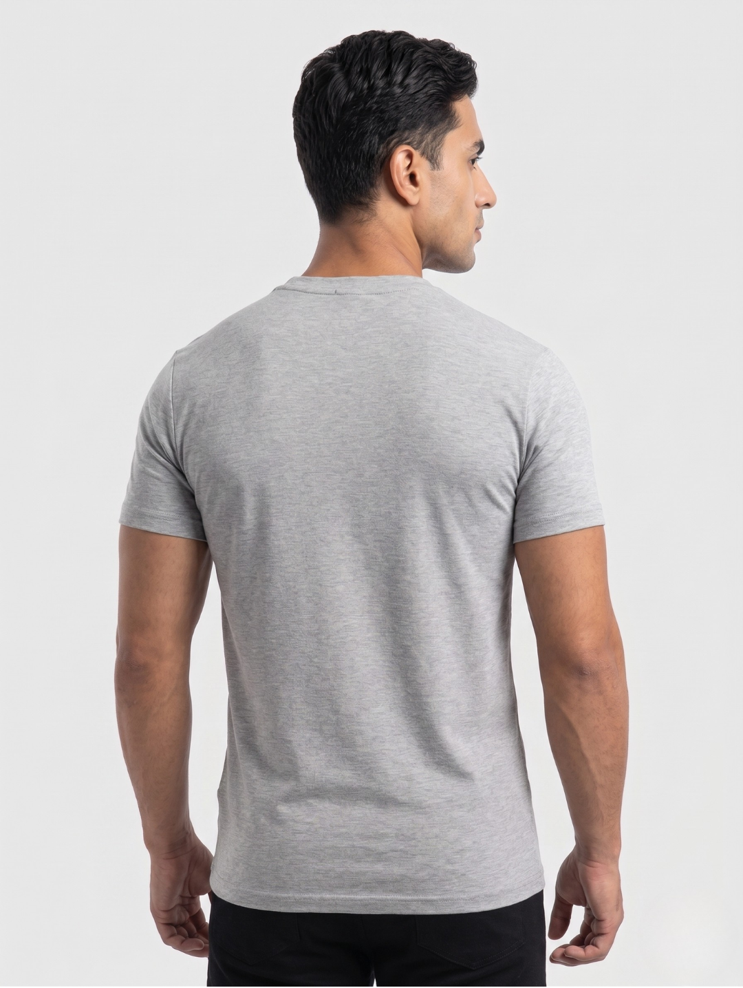Enzo Men’s Regular fit T-Shirt – Grey
