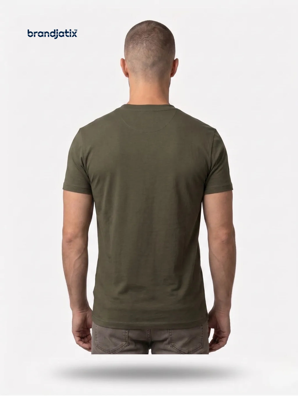 Enzo Men’s Regular fit T-Shirt – Khaki