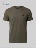 Enzo Men’s Regular fit T-Shirt – Khaki