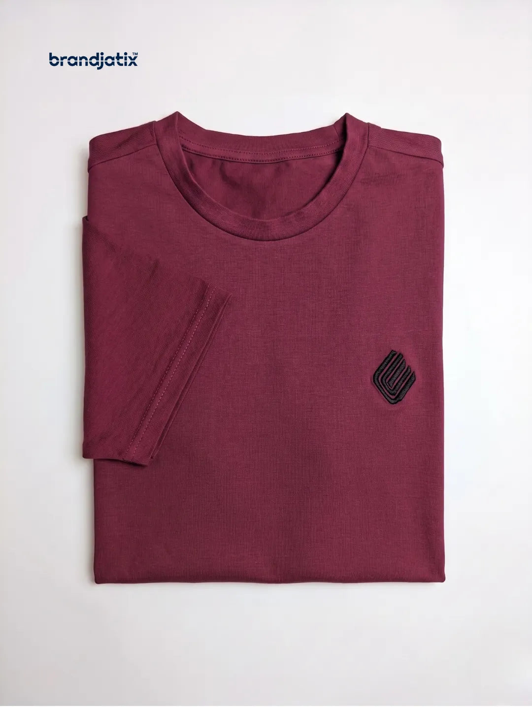 Enzo Men’s Regular fit T-Shirt – Maroon