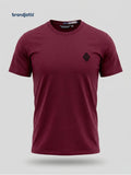 Enzo Men’s Regular fit T-Shirt – Maroon