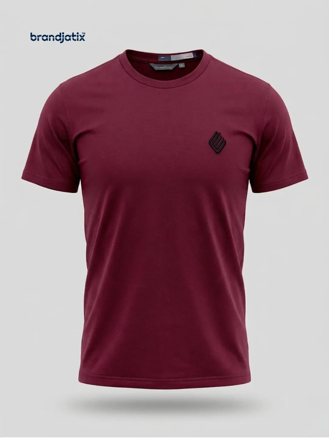 Enzo Men’s Regular fit T-Shirt – Maroon