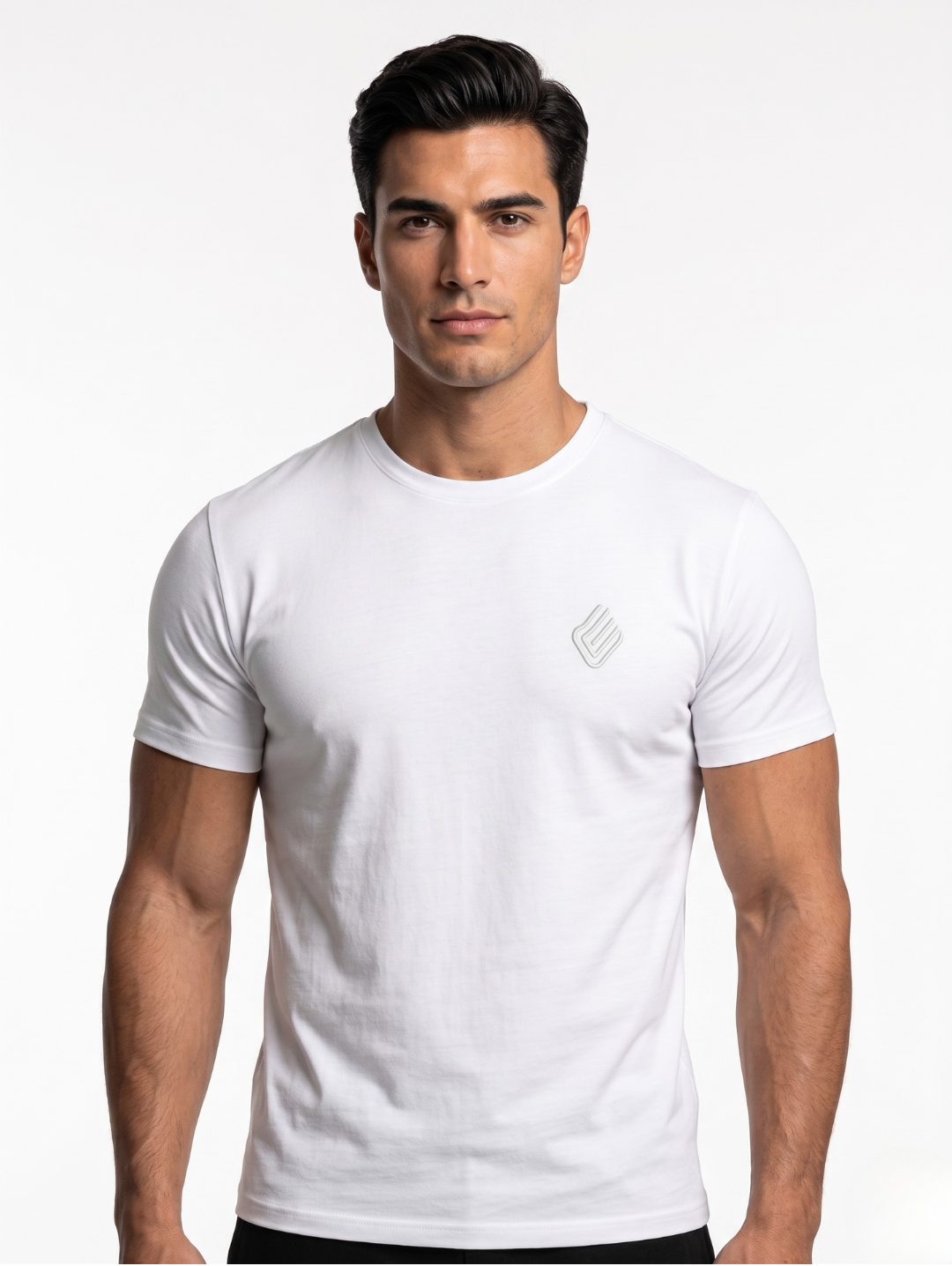 Enzo Men’s Regular fit T-Shirt – White