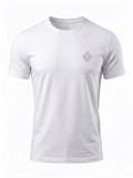 Enzo Men’s Regular fit T-Shirt – White