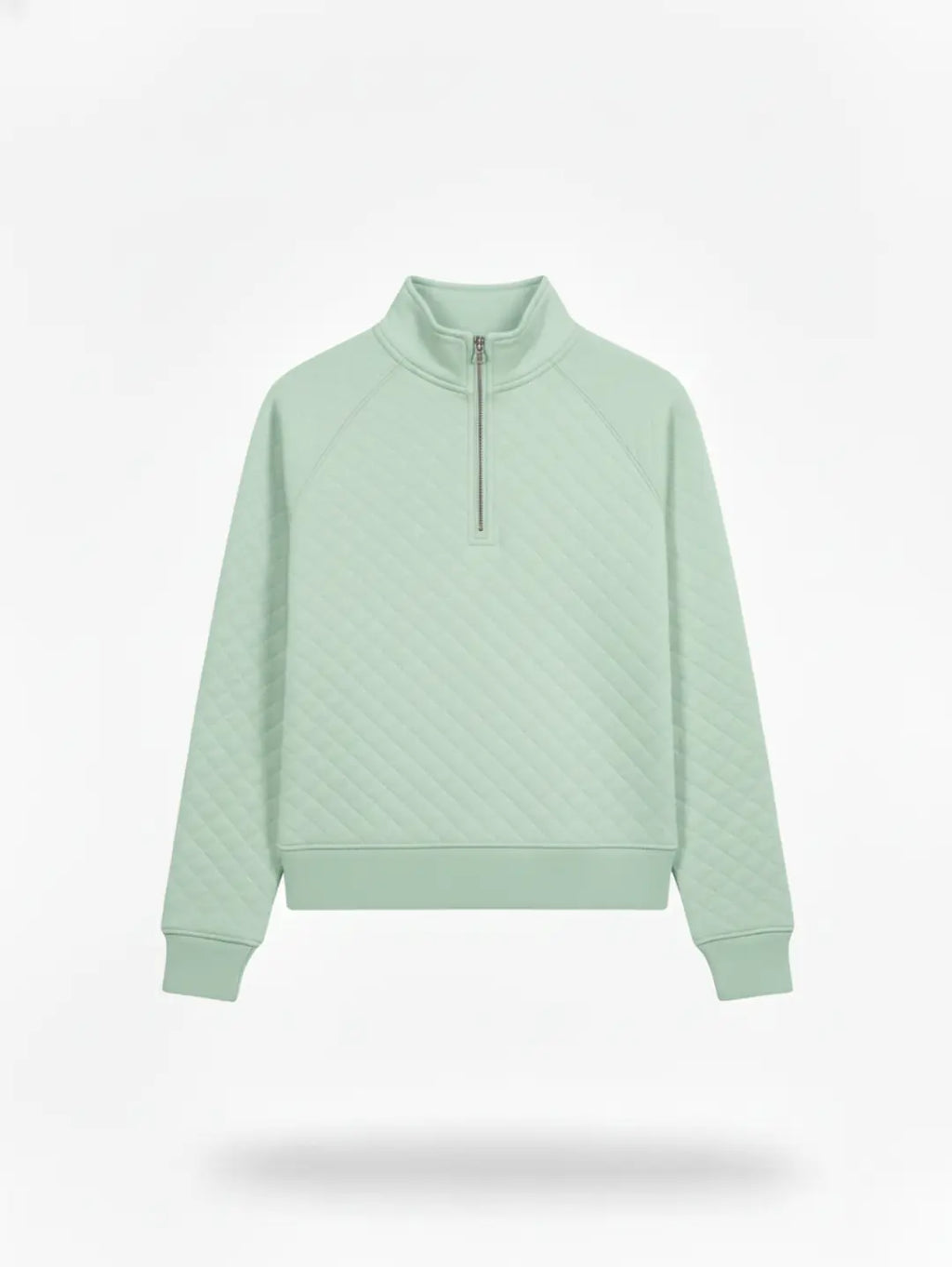 Men’s Quilted Quarter Zip Sweat