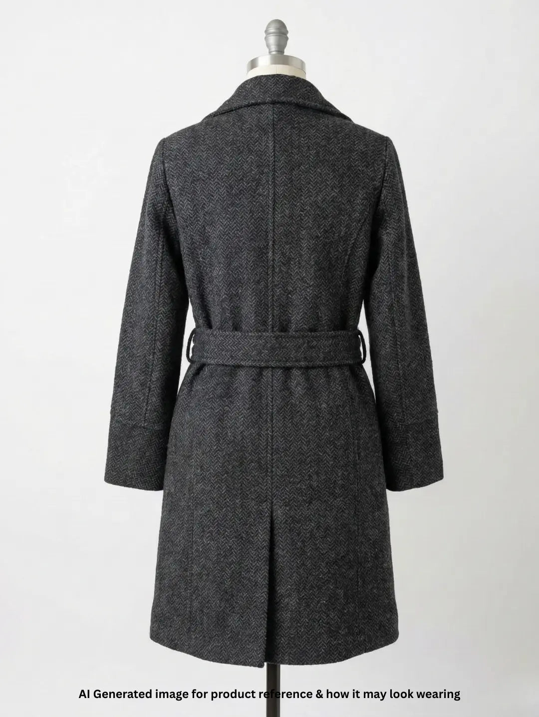 Grey Wolf Women Mid Long Coat