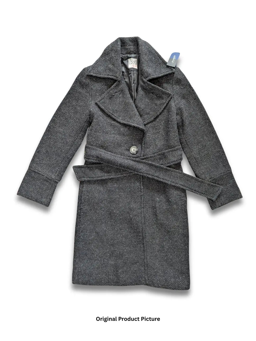 Grey Wolf Women Mid Long Coat