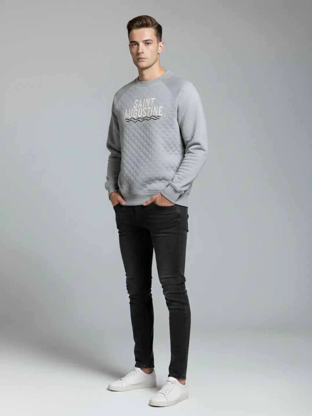 Men’s Quilted Saint Augustine Sweatshirt