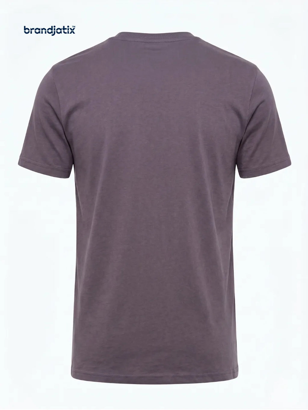 JustHype Men’s Essential Script T-Shirt | Charcoal Grey
