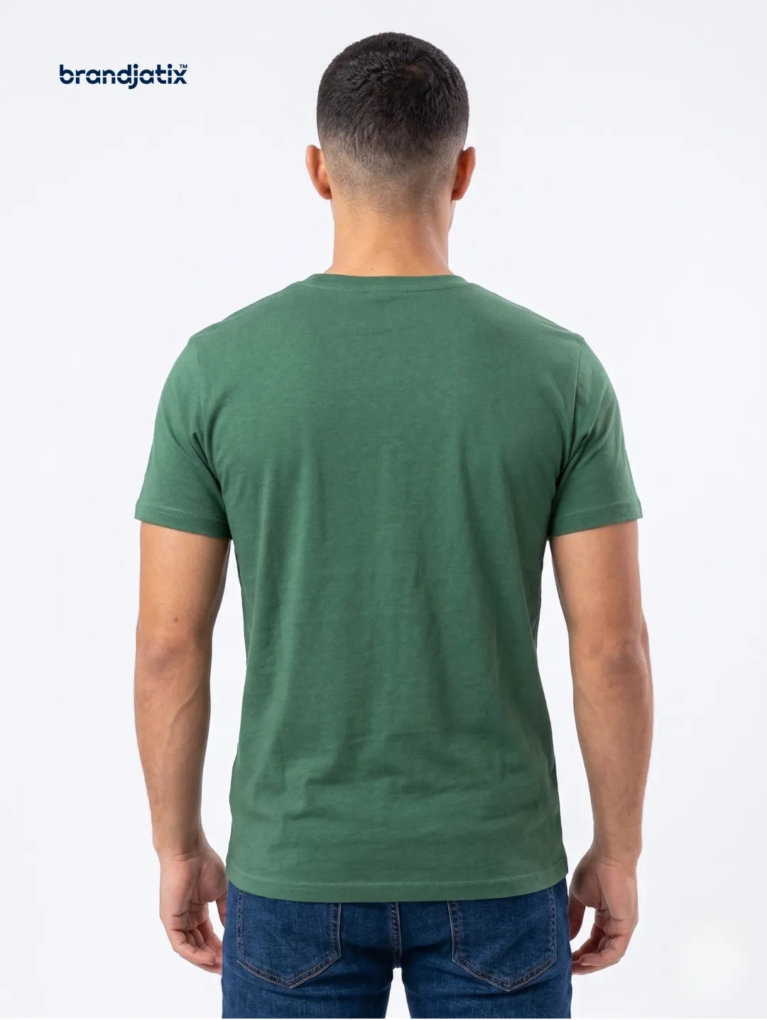 JustHype Men’s Essential Script T-Shirt | Green