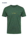 JustHype Men’s Essential Script T-Shirt | Green