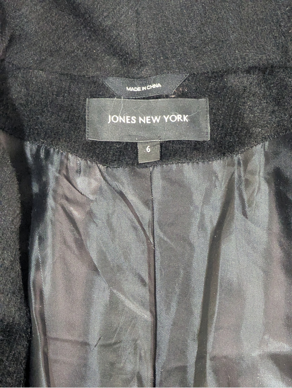 JNY Women's Wool Long Coat