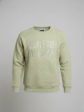 Men's Quilted Sweatshirt Juneau Alaska Embroidered