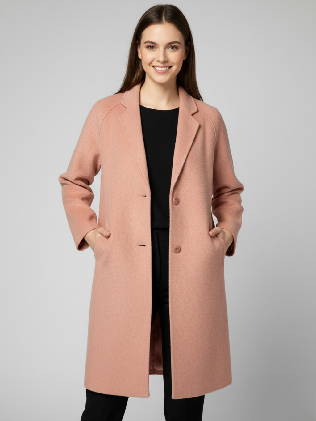MacQueen Women's Wool Long Coat