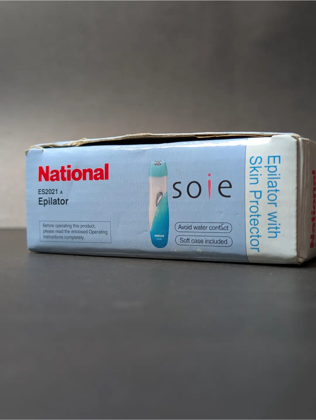 National Soie Epilator with Skin Protector (ES2021A)