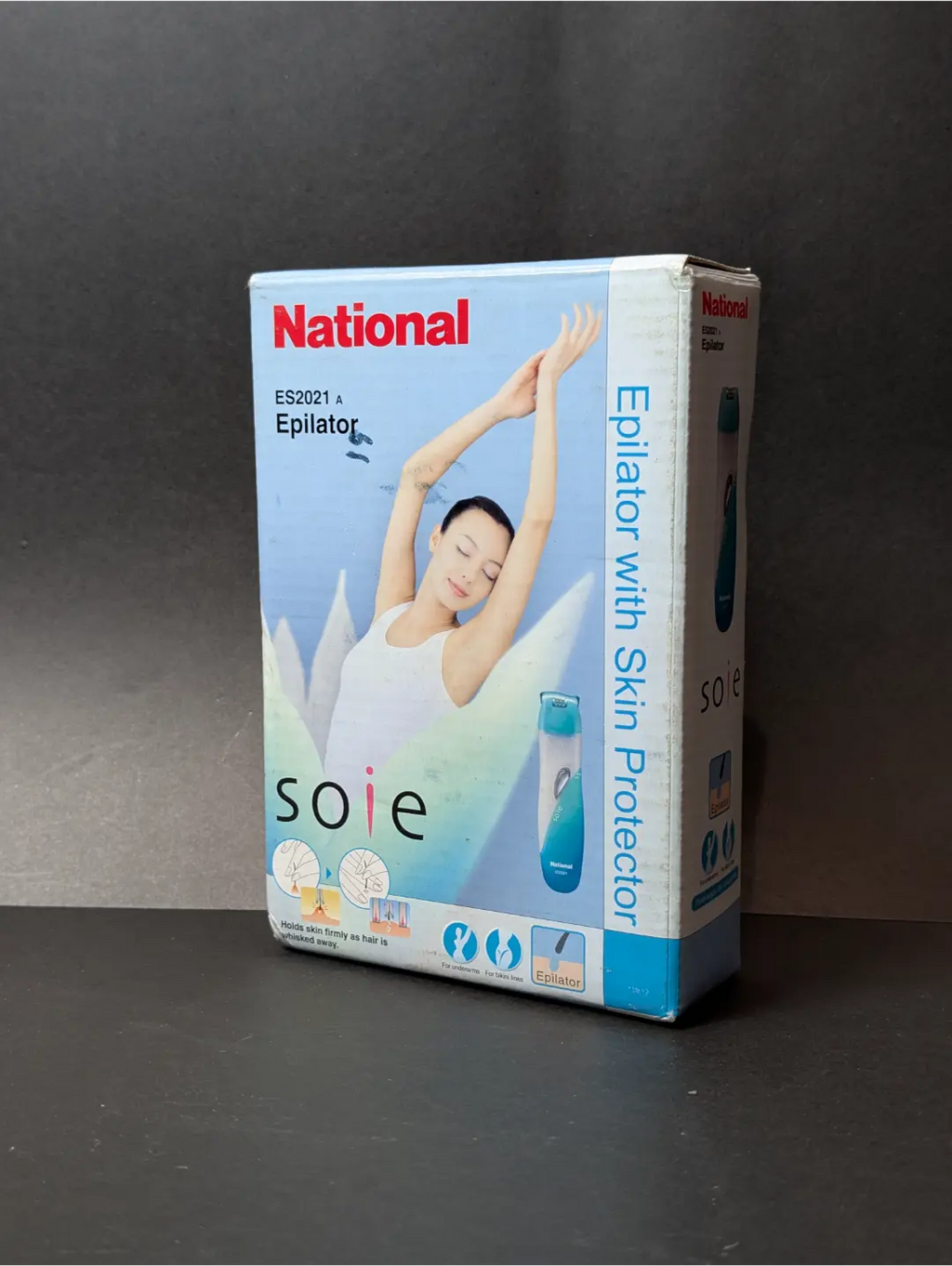 National Soie Epilator with Skin Protector (ES2021A)